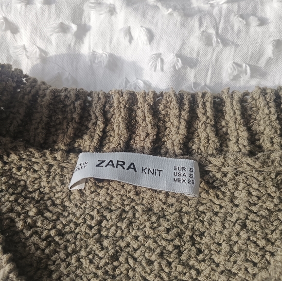Zara distressed knit sweater - Picture 6 of 7